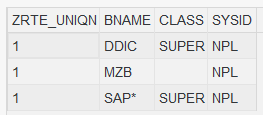 Image of an example of displayed table content after double-clicking an exported variable